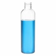 100ml Clear PET Plastic Cosmo Round Bottle with 20/410 Neck
