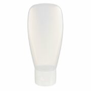 100ml Nature LDPE Plastic Tottle Bottle with 22/410 Flip Top Cap