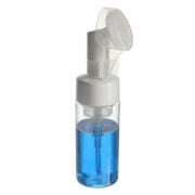 Facial Foam Dispenser Bulk, 120ml, PET, Clear, Cylinder Round, 42mm