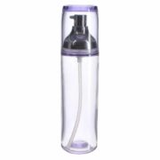 120ml/4oz Clear Light Blue Extra Thick Cylinder PETG Plastic Pump Bottle with 20/410 Neck