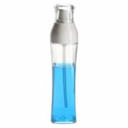 150ml/5oz Clear Square PET Plastic Bottle with 24/410 Neck