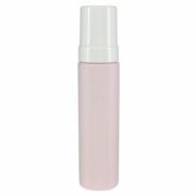 Soap Foam Bottle 200ml, HDPE, Pink, Cyliner Round, 43mm