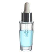 20ml Clear Extra Thick Round PETG Plastic Dropper Bottle with 18/410 Neck
