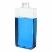 400ml PET Plastic Square Bottle with 28/410 Neck