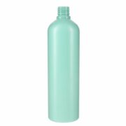 500ml Green HDPE Plastic Cosmo Round Bottle with 28/410 Neck
