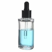 50ml Clear Extra Thick Triangle PETG Plastic Dropper Bottle with 20/410 Neck