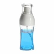 80ml Clear Square PET Plastic Bottle with 24/410 Neck