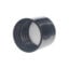 15/415 Black PP Plastic Smooth Plain Screw Top Cap with PE Foam Liner - Image 3