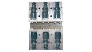 extrusion blow mould without auto deflashing