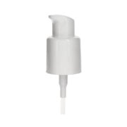 Moisturizer Pump, 20-410, White, Smooth, Lock Up, 0.25ml Output