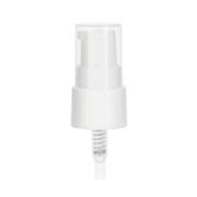 Beauty Pump Dispenser, 20-410, Smooth, Clear Hood, White, 0.25ml Output