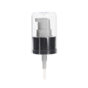 Metal Treatment Pump, 24-410, Shiny Silver, Clear AS Hood, 0.6ml Output
