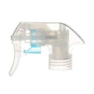 Fine Mist Trigger Sprayer with Lockable Button, 24mm 24-410, Clear, 0.3 ml