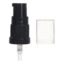 18-415 Treatment Pump, Ribbed, Black, Clear Hood, 0.25ml Output - with hood off