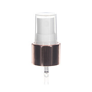 20-410 Fine Mist Sprayer- Smooth- White/ Shiny Gold- Clear PP Hood- 0.13ml