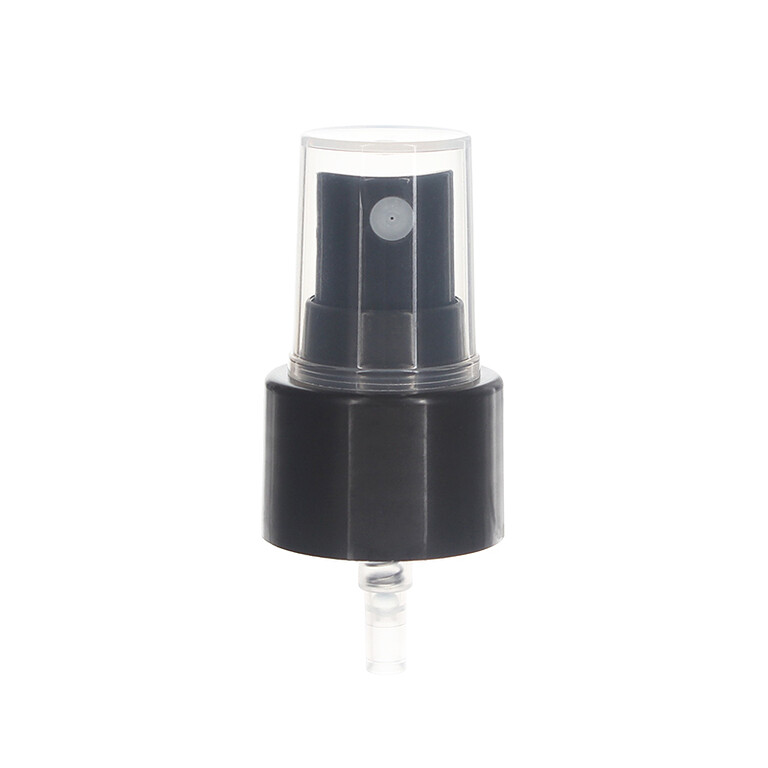 24-410 Fine Mist Sprayer- Smooth- Black- Clear PP Hood- 0.22ml