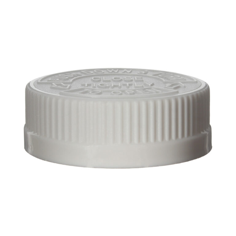 42mm 42-400 PP Plastic Ribbed Child Resistant Cap, CRC